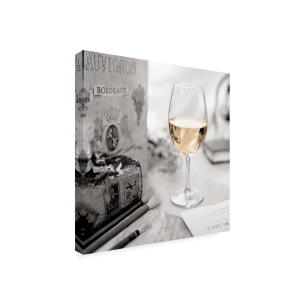 Alan Blaustein 'Vin Blanc' Canvas Art,18x18